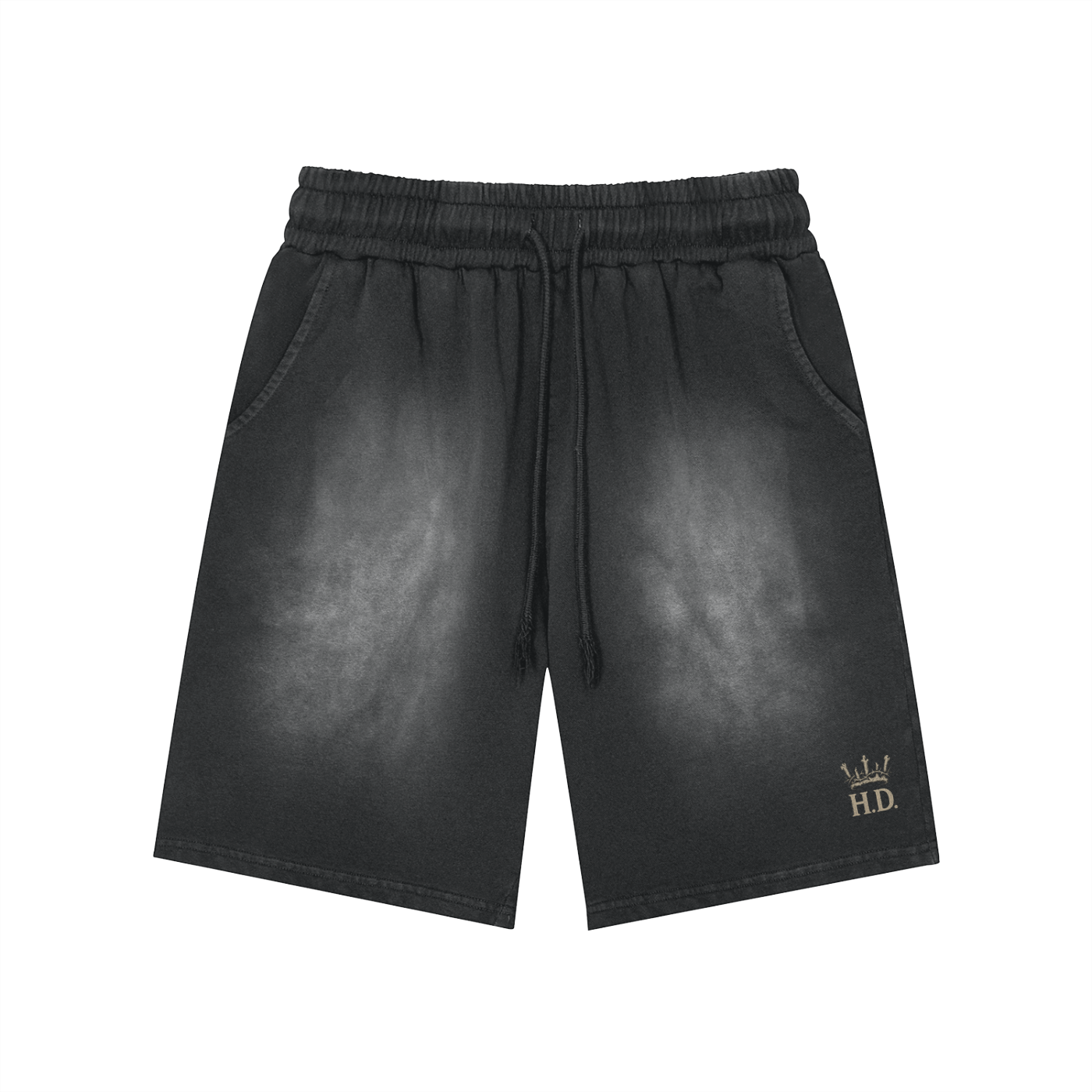 CROWNED BONES MENS SHORTS
